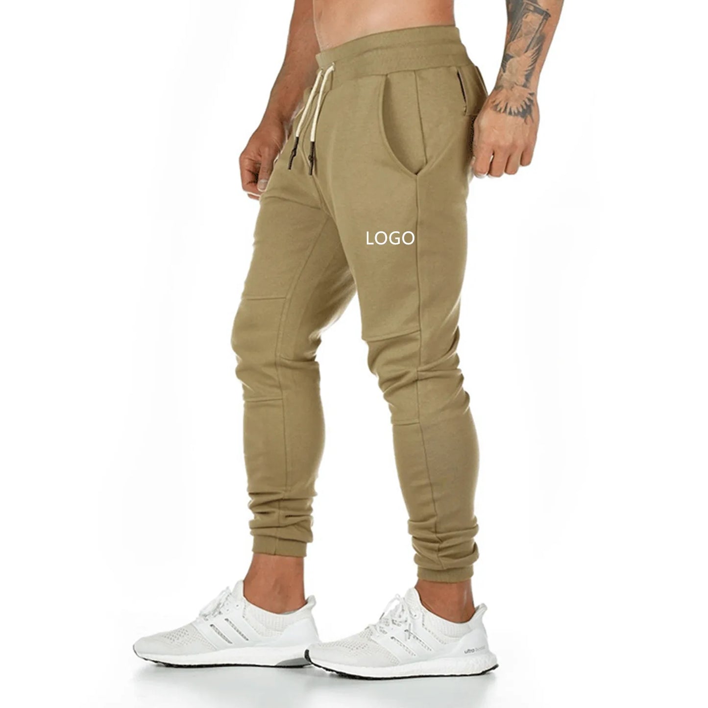 Summer Latest Design Running Workout plus Size Men's Pants & Trousers with Zip Pocket